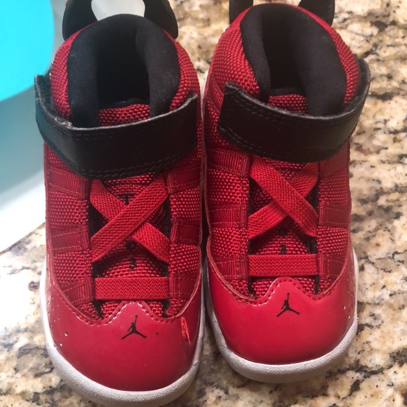 Jordan Shoes Jordans For Baby Size 6c Red And Black Worn X Poshmark